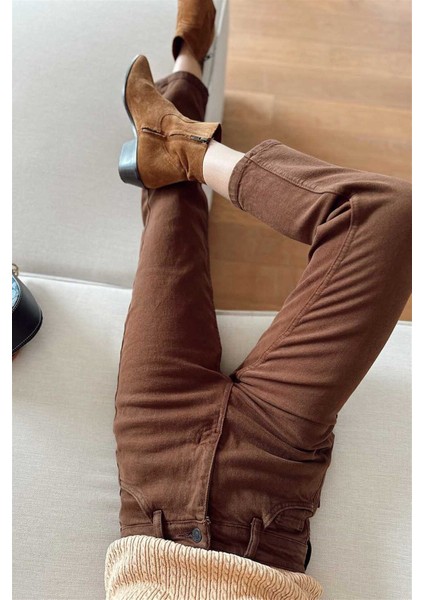 Vintage Soul Mom Fit - Klasik Dokuma Pantolon fiyatları