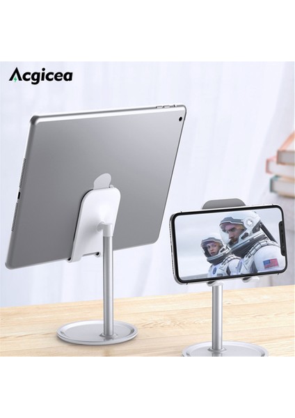 Evrensel Metal Telefon Tutucu Masaüstü Tablet Tutucu IPad IPhone Xiaomi Huawei Içın Standı Teleskopik Ayarlanabilir Cep Telefonu Standı (Yurt Dışından) fiyatları