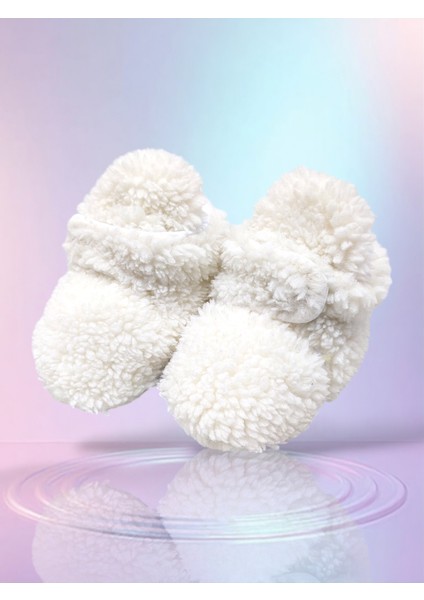 Bebek Pandufu, Kaydırmaz Taban, Terletmeyen Pamuk Astarlı, Ev Patiği indirimleri