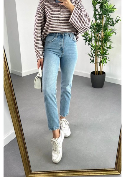 Retro Comfort Mom Jean - Yüksek Bel Rahat Kesim fırsatları