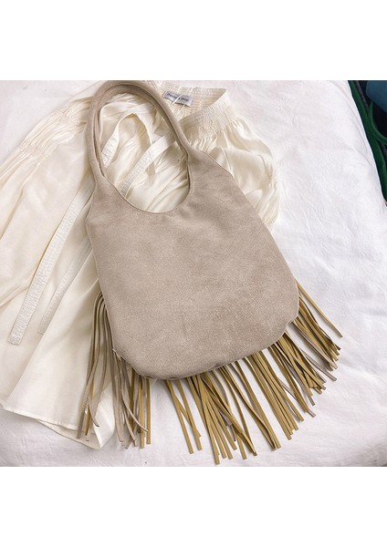 Yeni Stil Püskül Çanta Omuz Çantası (Yurt Dışından) fırsatları