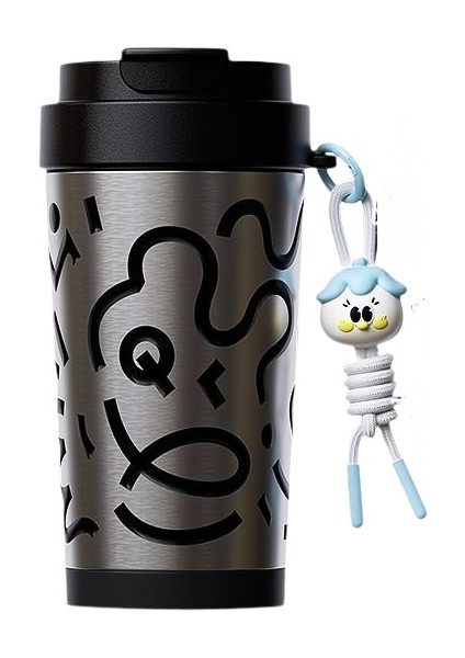 Kampüs Su Isıtıcısı Çocuk Yalıtımlı Su Isıtıcısı Açık Taşınabilir Termos Bardak Bayanlar Yalıtımlı Su (Yurt Dışından)