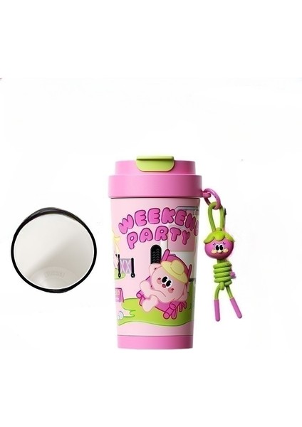 Kampüs Su Isıtıcısı Çocuk Yalıtımlı Su Isıtıcısı Açık Taşınabilir Termos Bardak Bayanlar Yalıtımlı Su (Yurt Dışından)