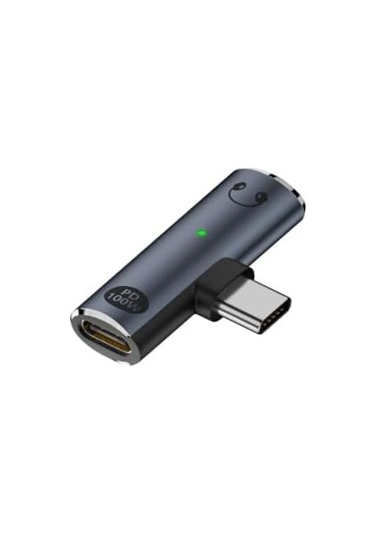 2in1 Type C To 3.5mm Kulaklık Type C 100W Hızlı Şarj Dönüştürücü Otgcx