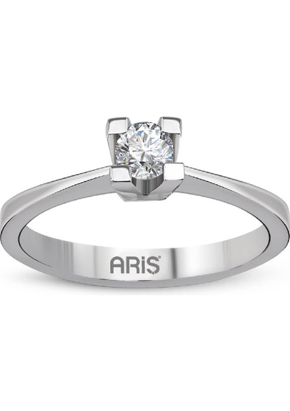 0.25 Karat Pırlanta Tektaş Yüzük Hadsten