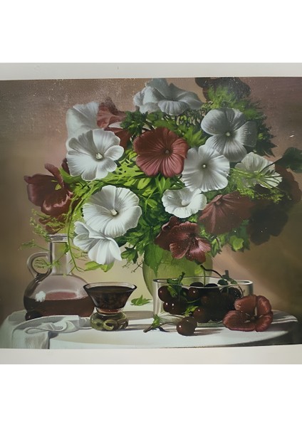 5d Yapışan Boncuk Goblen 30 x 40 cm Mozaik Tablo Pano 60132