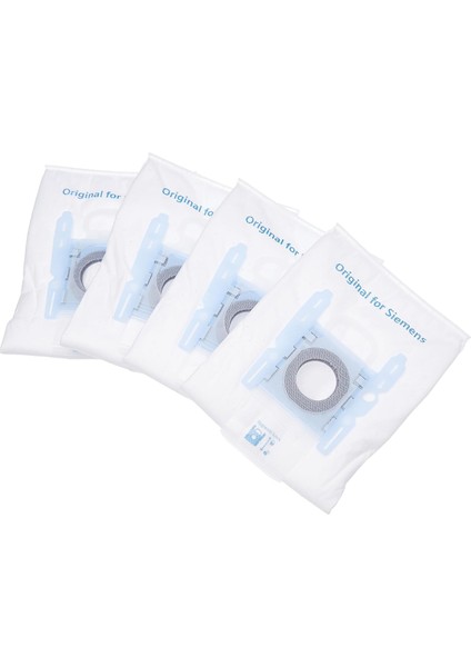 Powerprotect VZ41FGALL Elektrikli Süpürge Torbası (Type G, VS01 Hariç) 4 Adet Beyaz VZ41FGALL