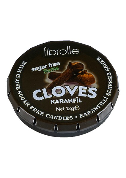 Stevialı Karanfilli Şekersiz Şeker (12 Gr)