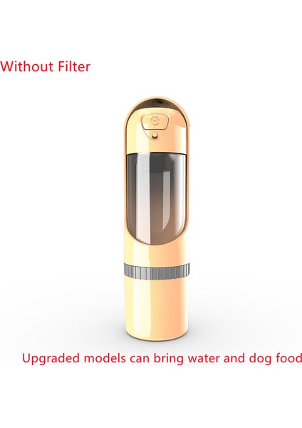 A-Filtresiz Y Stili Taşınabilir Evcil Hayvan Su Şişesi Içme Kapları Köpek Su Dağıtıcısı Evcil Hayvan Aktif Karbon Filtre Kasesi Açık Köpek Derin (Yurt Dışından) fiyatları