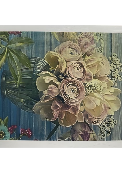 5d Yapışan Boncuk Goblen 30 x 40 cm Mozaik Tablo Pano 60260