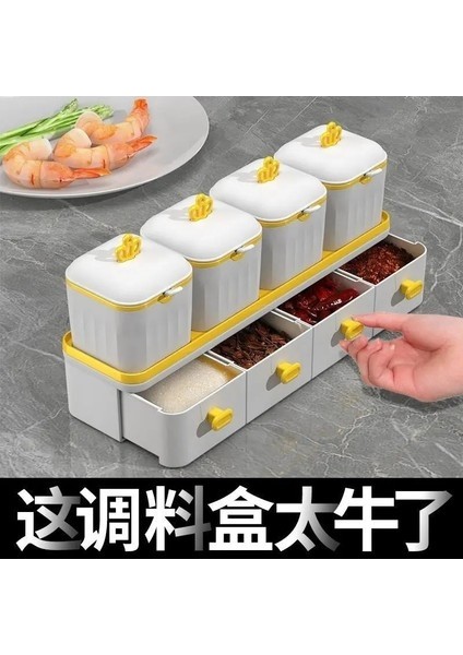 8 Izgaralar Yeşil Yaratıcılık Mutfak Aracı 8 Izgaralar Tuz Biber Baharat Kutusu Baharat Kavanoz Tozu Bitki Baharatlar Biber Çeşniler Saklama Kabı Kapağı (Yurt Dışından)