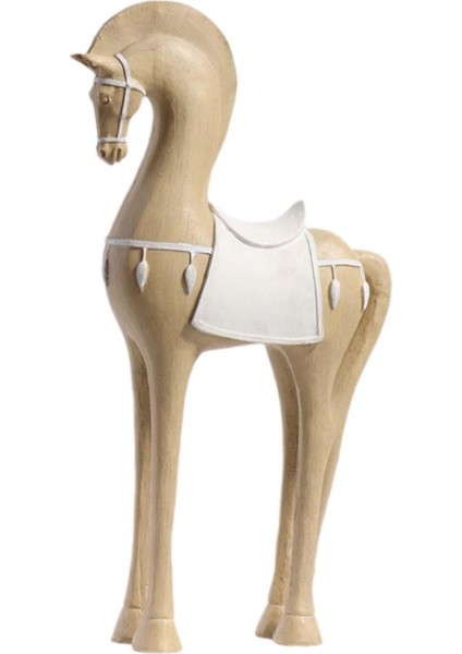 At Dekorasyon Modern Rafı At Heykeli Reçine Tabanı Olmadan (Yurt Dışından) fırsatları