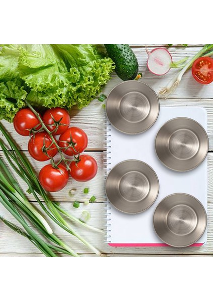 24 Paket Paslanmaz Çelik Sos Kapları,ticari Sınıf Daldırma Kapları,ramekin Kapları Porsiyon (Yurt Dışından)