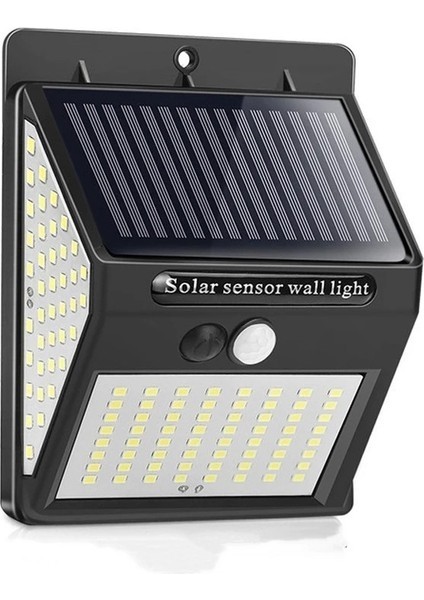 Wuzan 3 Taraflı 140 LED Güneş Enerjili Bahçe Lambası (Yurt Dışından)