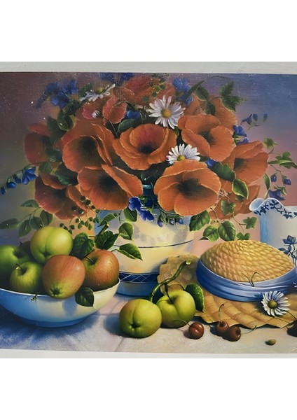 5d Yapışan Boncuk Goblen 30 x 40 cm Mozaik Tablo Pano 60280