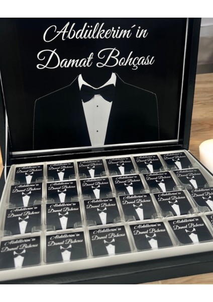Juno Söz Nişan Damat Bohça Çikolatası