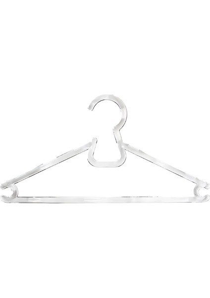 | Plastik Çocuk Elbise Askısı, Şeffaf Kristal, Hafif ve Dayanıklı Tasarım, 6'lı fiyatları