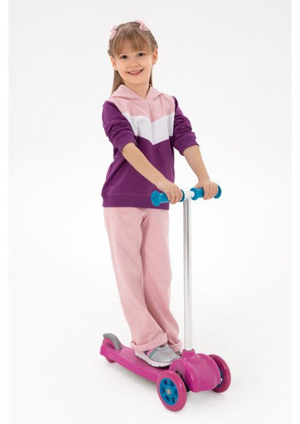 Kız Çocuk Pembe Eşofman Altı 50296368-VR041