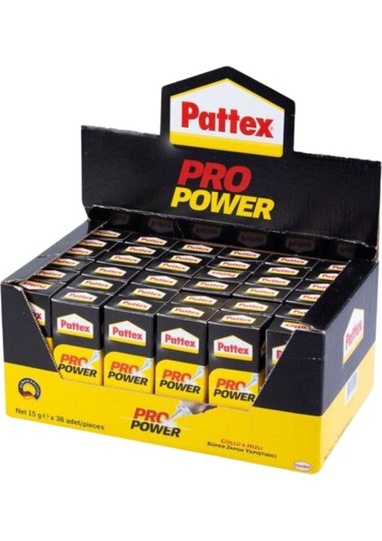 Pro Power Japon Yapıştırıcı 15 gr 36 Adet