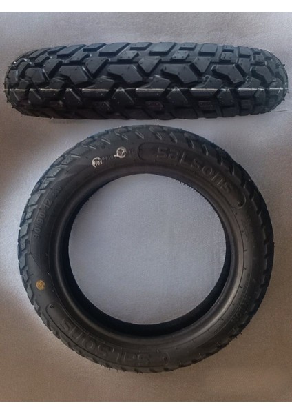 90 / 90 / 12 Tl Dublex Motosiklet Lastiği Tubeless
