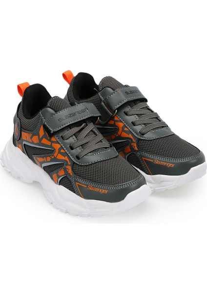 KANNER I Erkek Çocuk Sneaker Koşu & Yürüyüş Ayakkabısı Koyu Gri