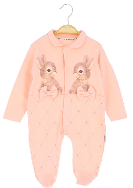 Kız Bebek Tulum Fiyonklu