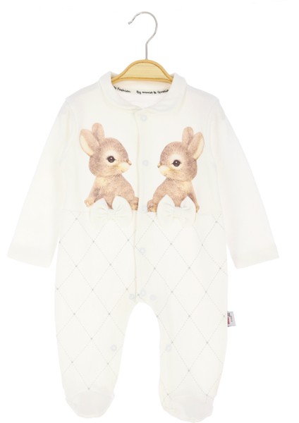 Kız Bebek Tulum Fiyonklu