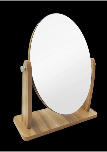 Masa El Şifonyer Dolap Aynası Ayarlanabilir Yuvarlak Makeup Mirror Ayna Ahşap Ayaklı Makyaj Aynası modelleri