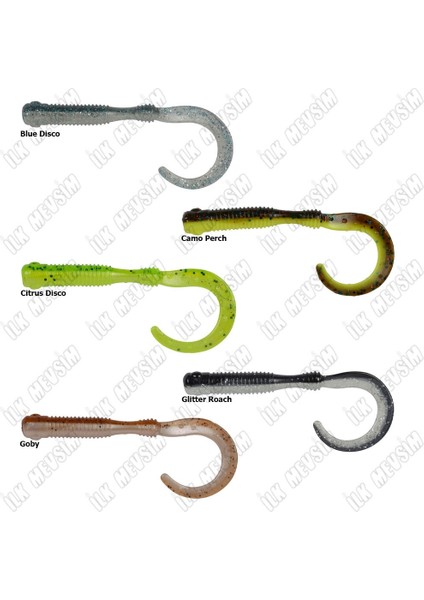 Free Style Urban Curl 6,5cm Silikon Yem