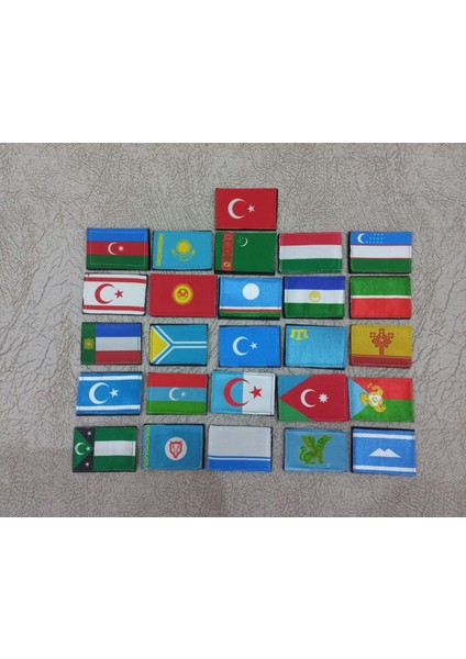 Türk Devletleri ve Bölgeleri Peç Arma Seti