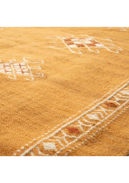 Jaıpur Yün Kilim 80X150 cm Hardal modelleri