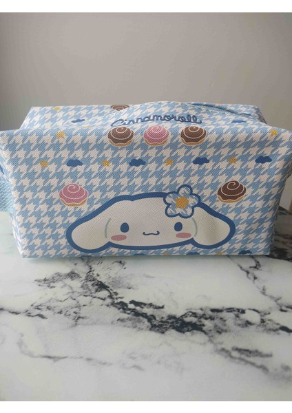 Sanrio Cinnamaroll Makyaj Çantası Ped Kalemlik Canta