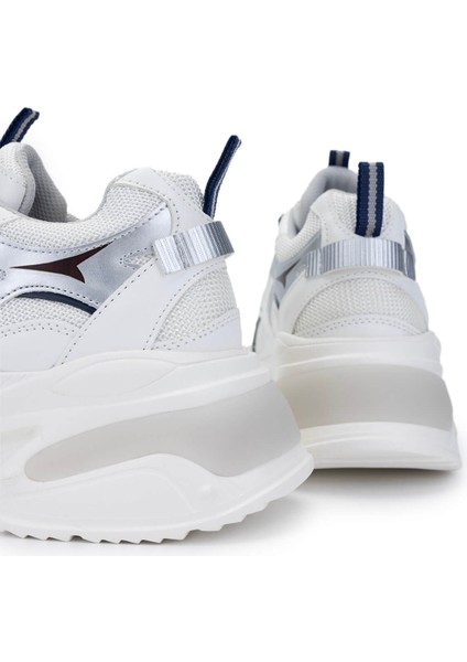 Kadın Tekstil/vegan Beyaz/lacivert Sneakers & Spor Ayakkabı 936 71179 Bn Ayk SK24-25 Beyaz/lacı fırsatları