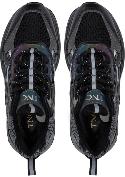 Kadın Tekstil/vegan Siyah Sneakers & Spor Ayakkabı 936 71179 Bn Ayk SK24-25 Sıyah/grı
