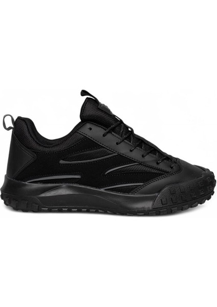 Glc Siyah Erkek Günlük Sneaker Spor Ayakkabı