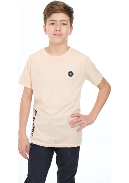 Erkek Çocuk Nakışlı Tişört