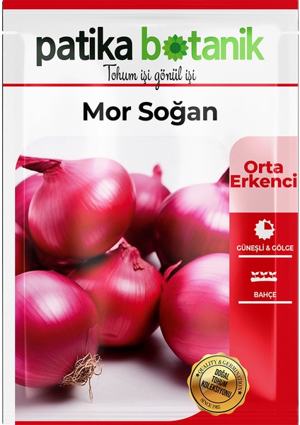 450 Adet Yerli Ata Mor Soğan Tohumu fiyatları