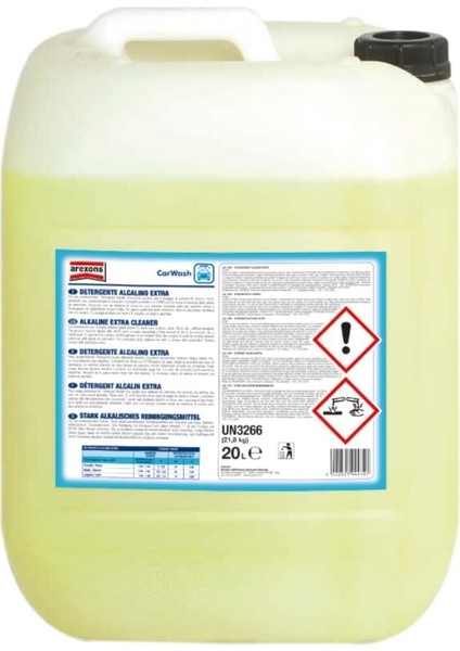 Arexsons Çok Amaçlı Konsantre Alkali Temizleyici 20L