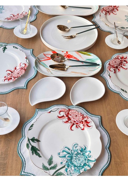 Kahvaltı Takımı Fleur 42 Parça 6 Kişilik