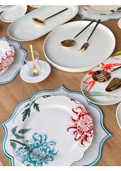 Kahvaltı Takımı Fleur 42 Parça 6 Kişilik