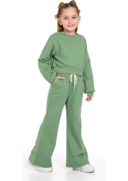 Bol Paça Benetton Renk Kız Çocuk Eşofman Takım modelleri