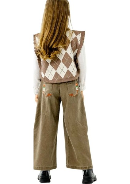 Sealy 12109 3-6 Yaş Kız Süveterli Takım fırsatları