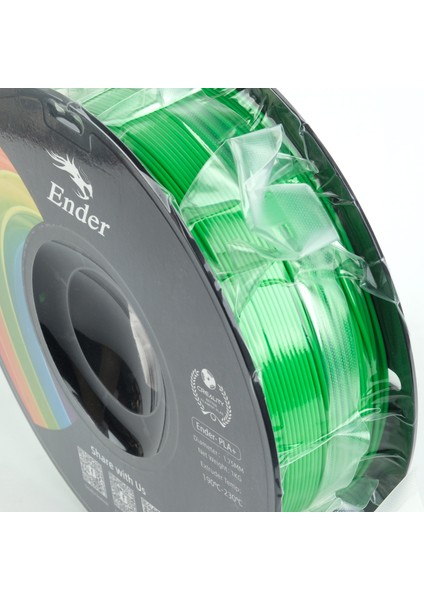 Ender Pla+ Filament Yeşil 1.75MM 1kg