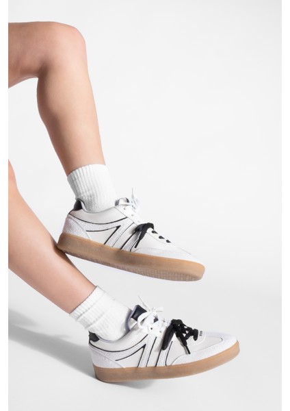 Kadın Sneaker Retro Çift Bağcıklı Spor Ayakkabı Forden fırsatları