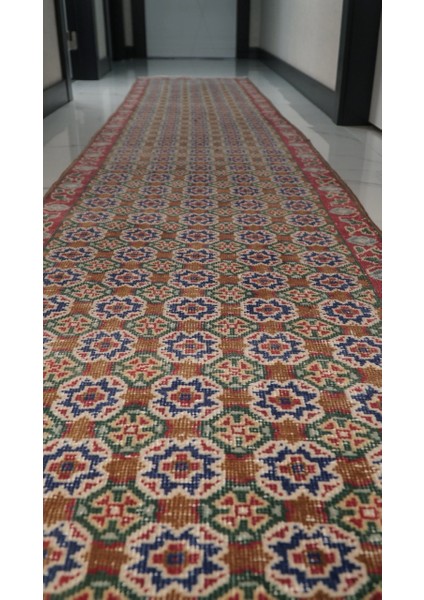 72X388 cm Çok Renkli Uzun Harika El Dokuma Nostaljik Koridor Yolluk fırsatları