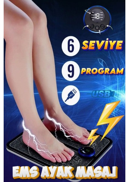 2li Set Tüm Vücut Sırt Boyun Basen Kalça Bacak Ayak Titreşimli Ems Masaj Aleti Seti Kablosuz modelleri