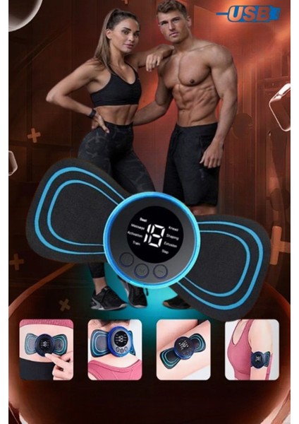 Tens Cihazı Masaj Aleti Titreşimli Masaj Aleti Ems Fizik Masaj Aleti fırsatları