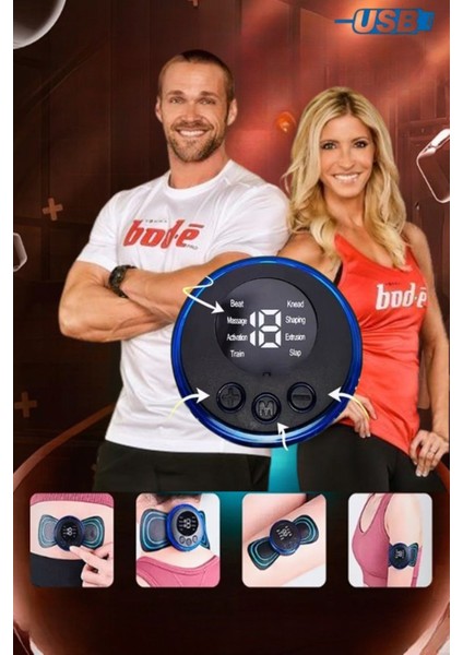 Tens Cihazı Masaj Aleti Titreşimli Masaj Aleti Ems Fizik Masaj Aleti indirimleri