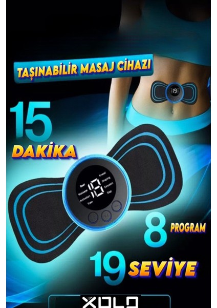 Yeni Tüm Vücut Masaj Aleti Elektronik Kas Güçlendirici Masaj Aleti