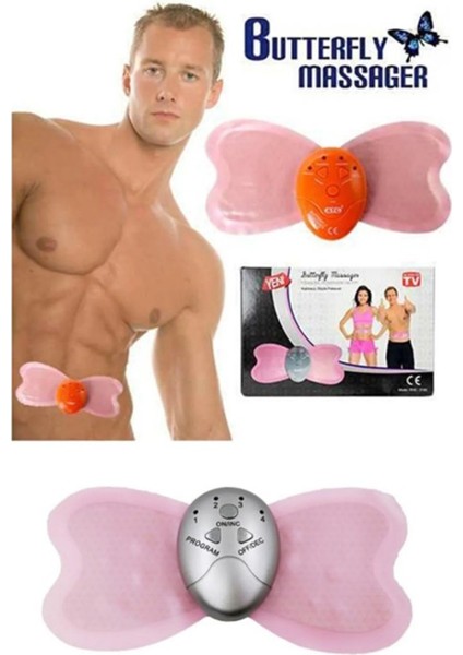 Butterfly Pilli Masaj Cihazı Masajla Incelmede Devrim